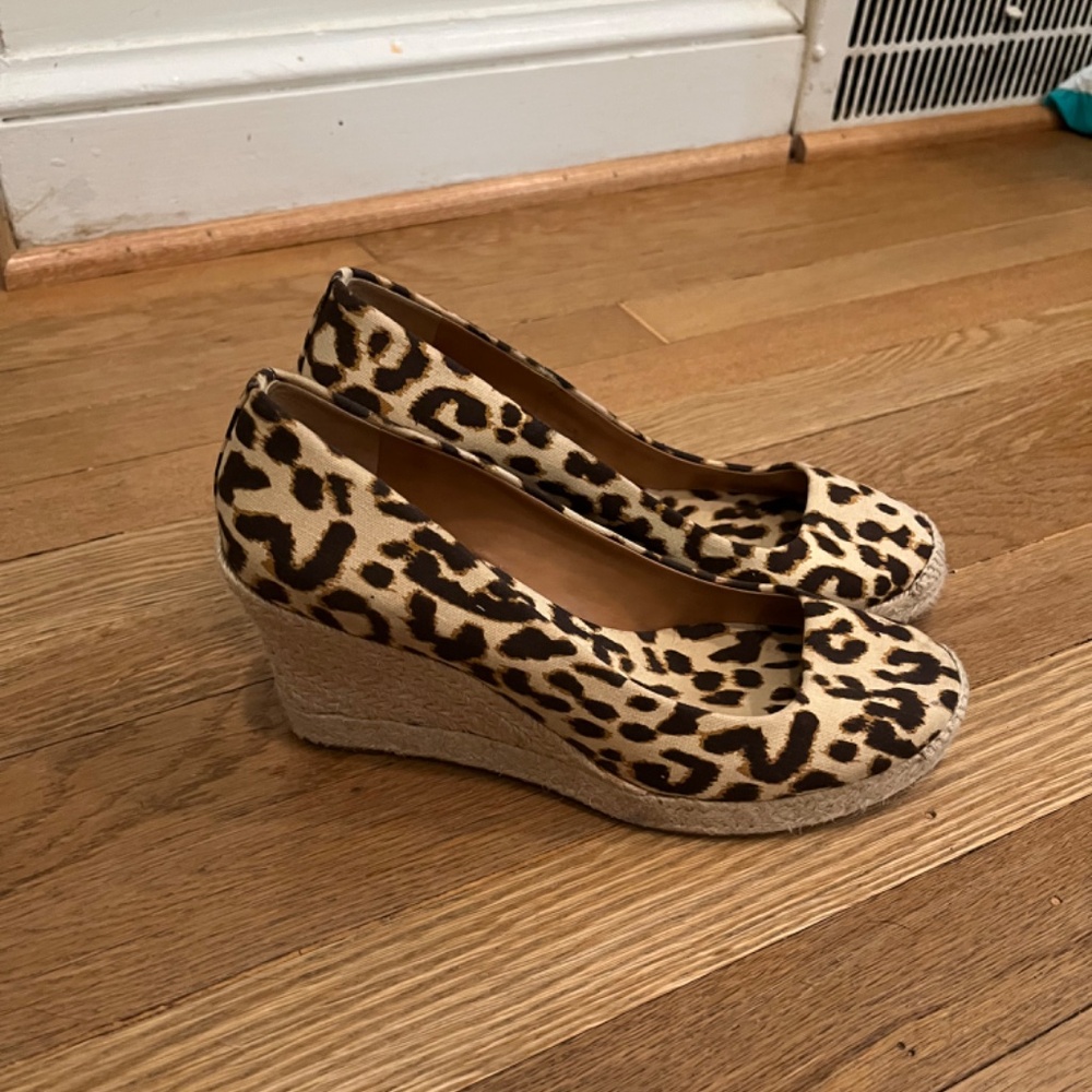J crew leopard espadrilles - Picture 2 of 5